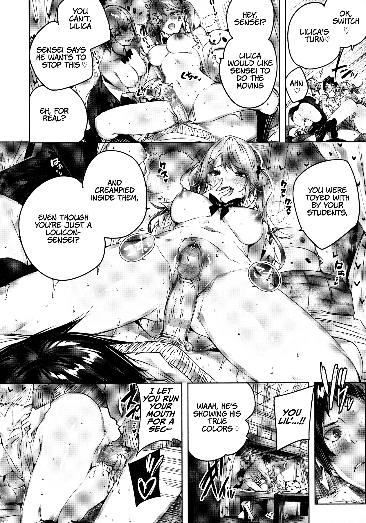 Hentai Manga Comic-Onedari Twins-Read-14